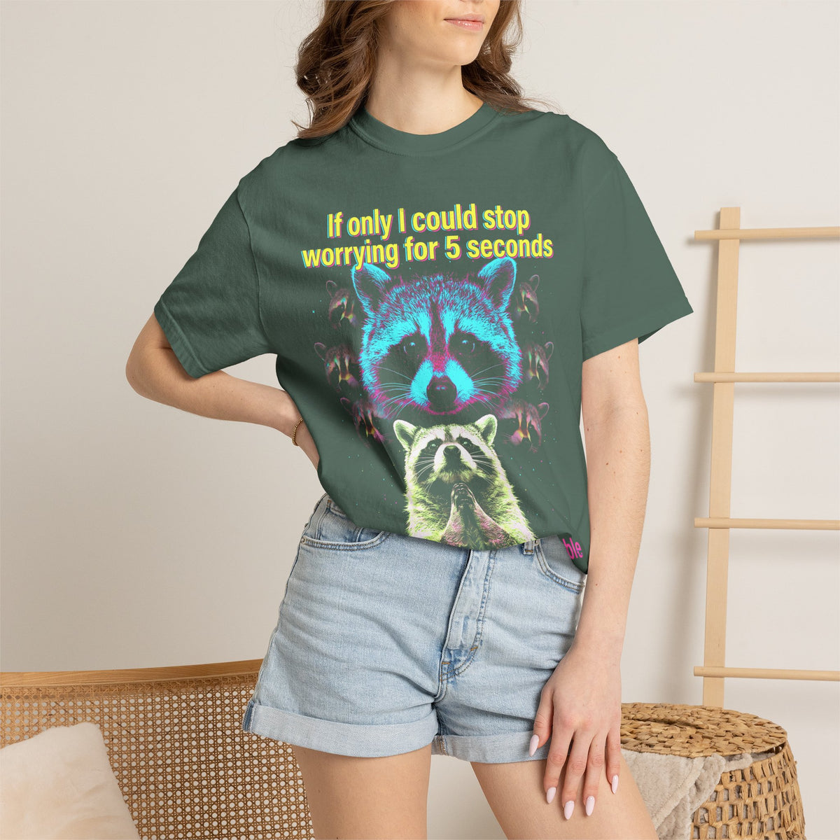 If Only I Could Stop Worrying For 5 Seconds Classic Tee | Meme
