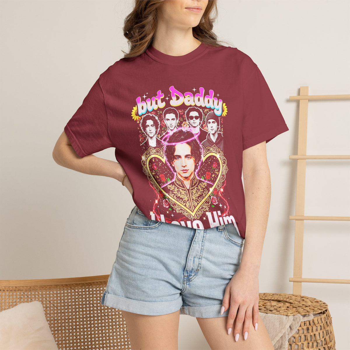 But Daddy I Love Him Timothee Chalamet Classic Tee | 90s Gift