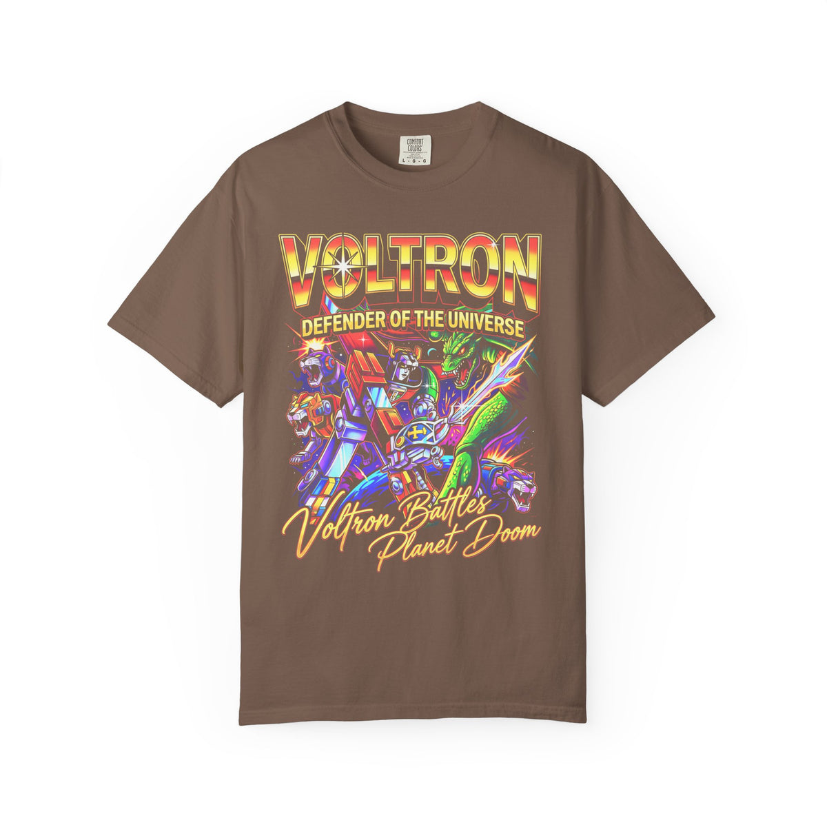 Defender Of Universe Classic Tee | Retro Anime | Planet Doom