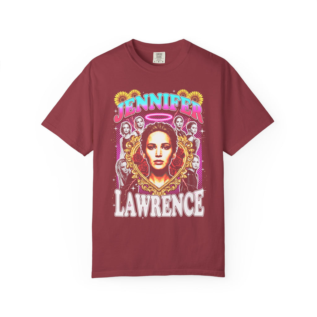 Jennifer Lawrence Classic Tee | 90s Graphic | Bootleg Gift