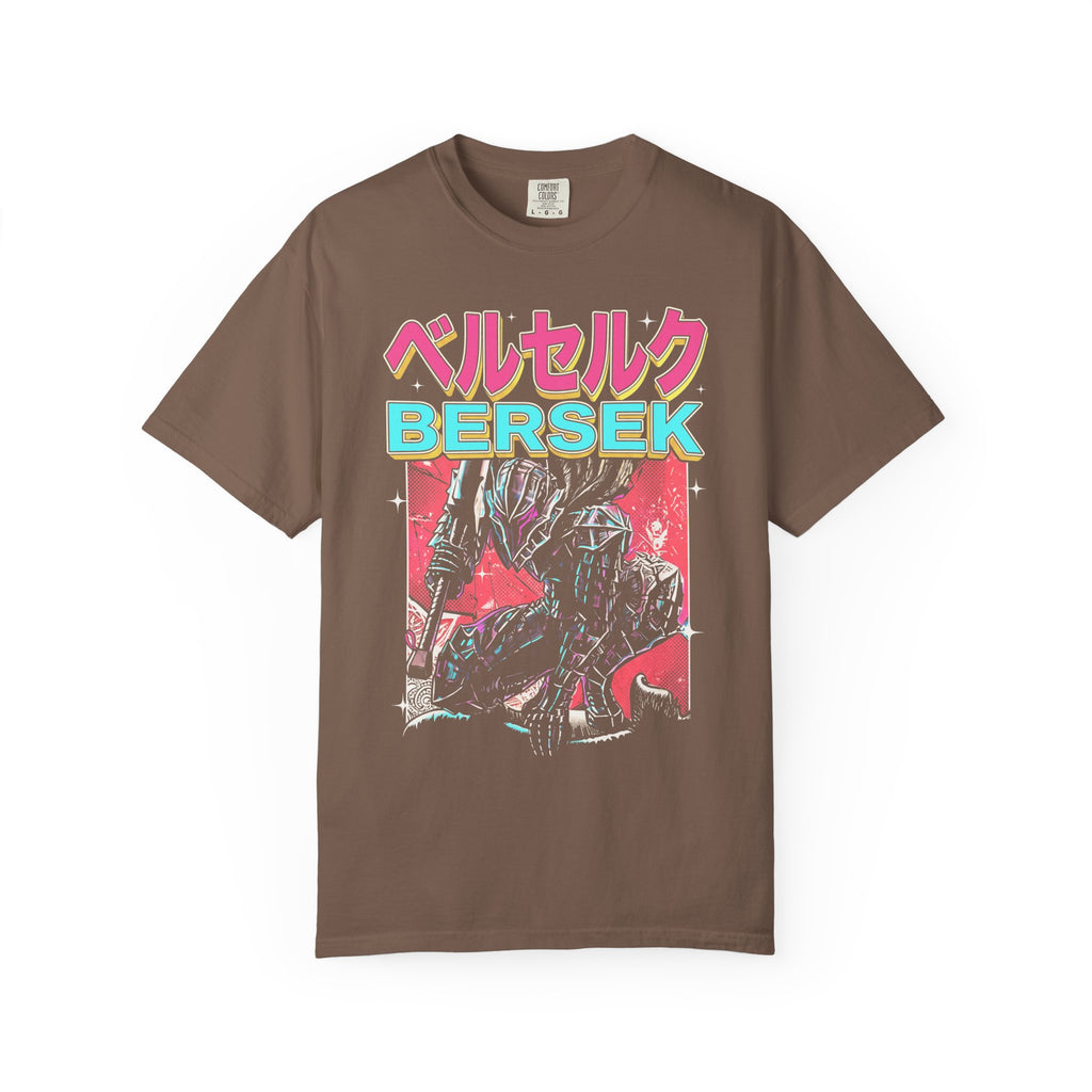 Dark Fantasy Swordsman Classic Tee | Vintage Manga | Warrior Gift