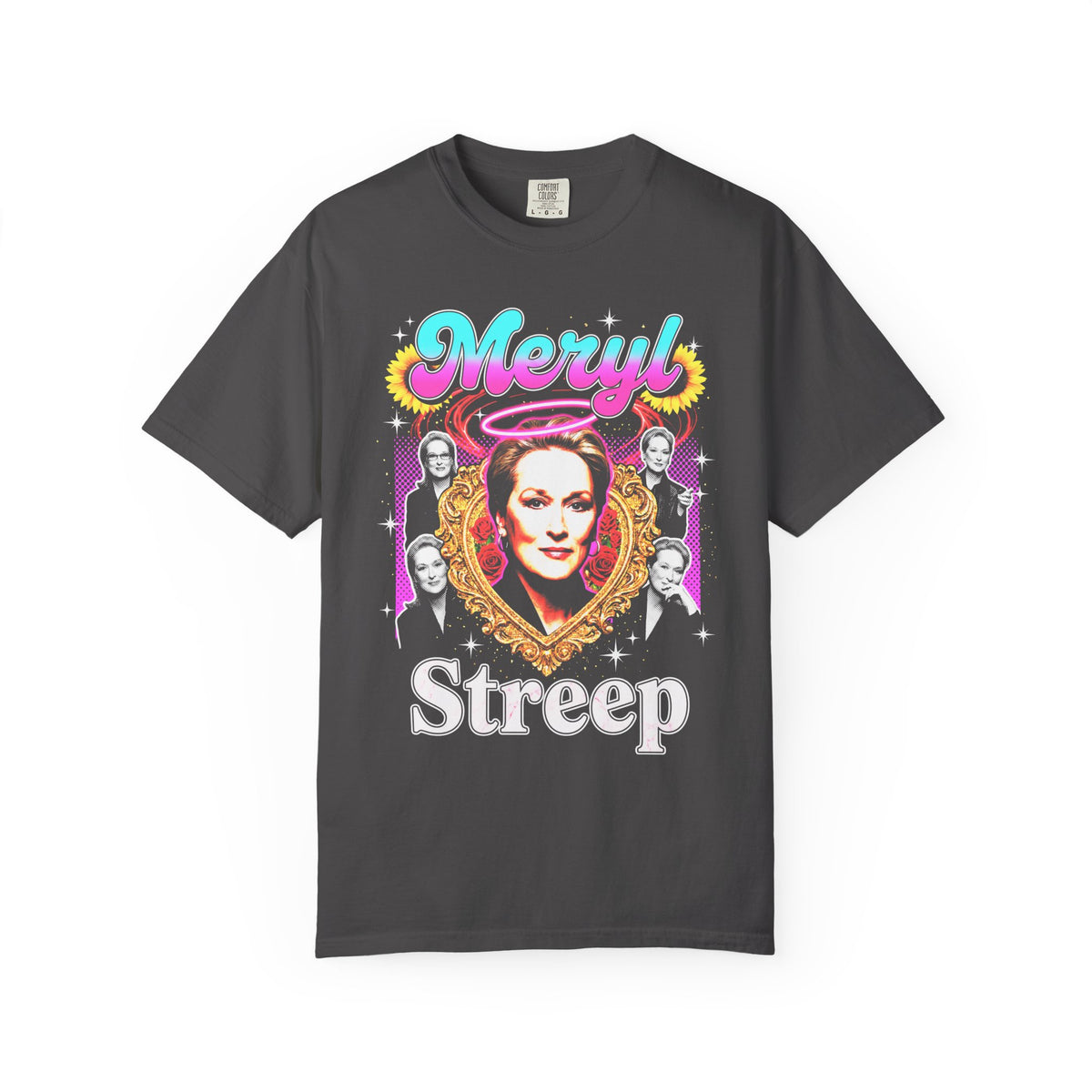 Meryl Streep Classic Tee | 90s Vintage | Actress Gift