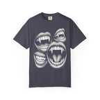 Vampires Fangs Classic Tee | Gothic Horror | Spooky Dotwork