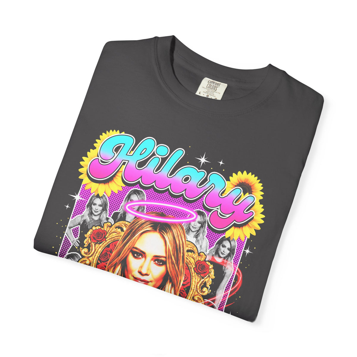 Hilary Duff Classic Tee | 90s Vintage | Pop Singer Gift