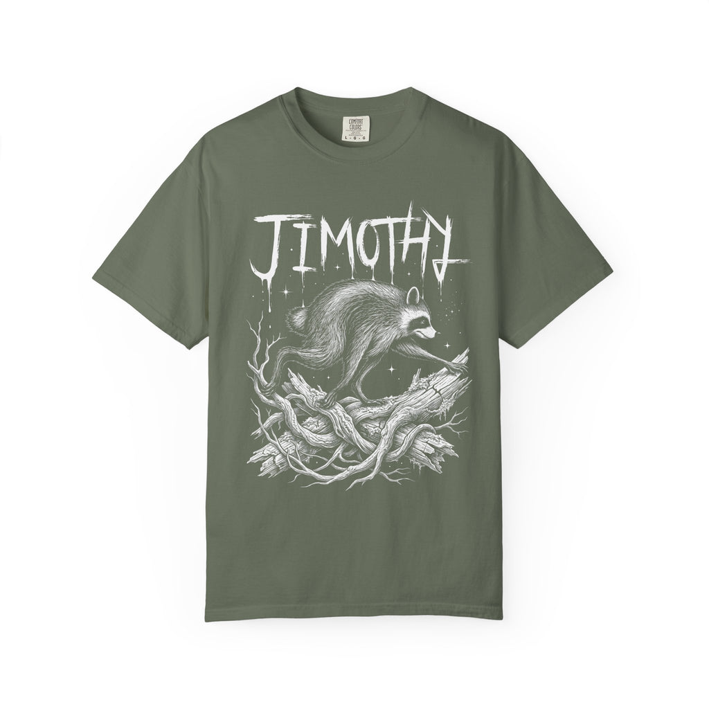 Jimothy Raccoon Classic Tee | Gothic Mystical | Detailed Branch