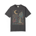 Medieval Knight And Lady Classic Tee | Vintage Romance | Castle Moon