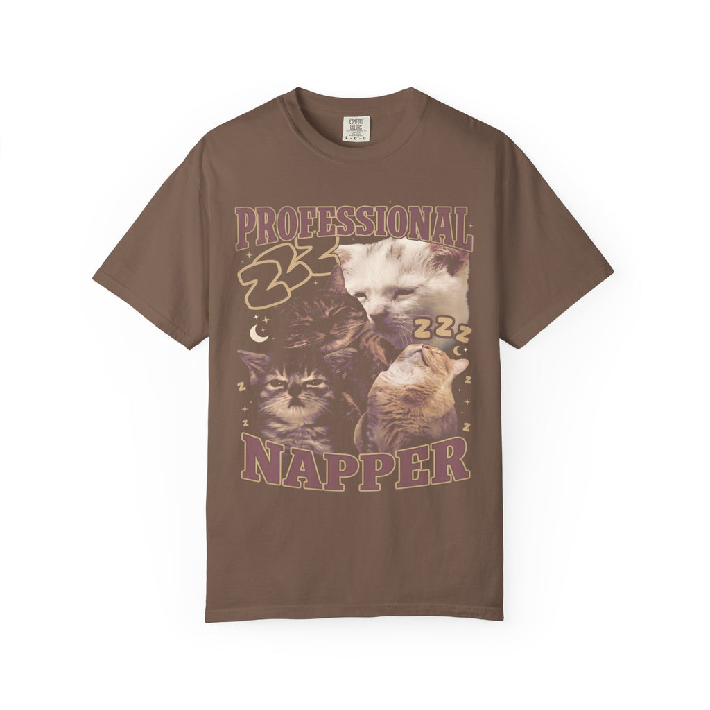 Professional Napper Classic Tee | Sleeping Cat | Feline Art