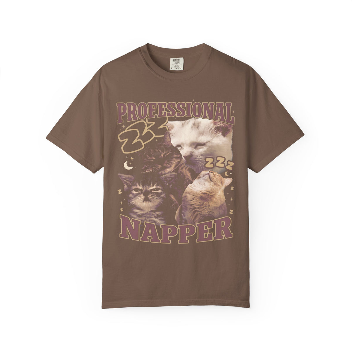 Professional Napper Classic Tee | Sleeping Cat | Feline Art