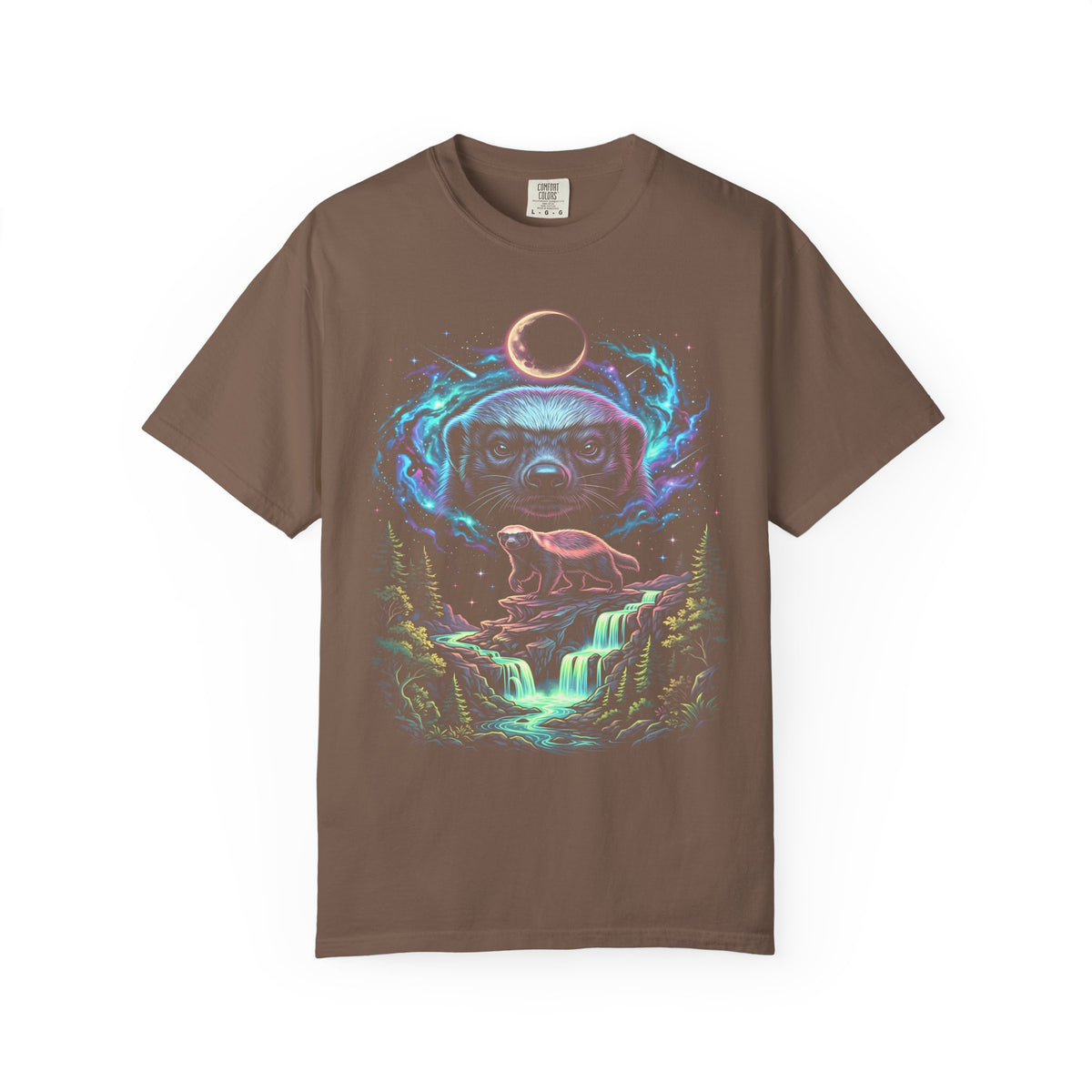 Badger Classic Tee | Cosmic Space | Psychedelic Art