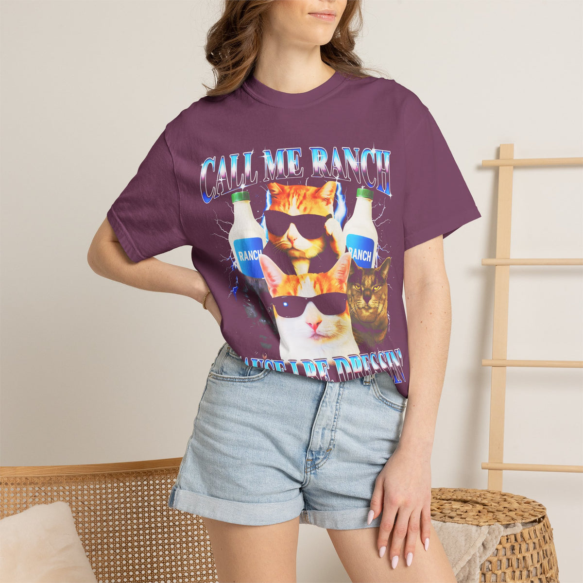 Call Me Ranch Cause I Be Dressin Classic Tee | Funny Meme Gift