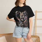 Celestial Cougar Classic Tee | Wilderness Space | Nature Stars