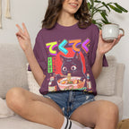 Cute Black Cat Ramen Classic Tee | Japanese Food | Retro Gift