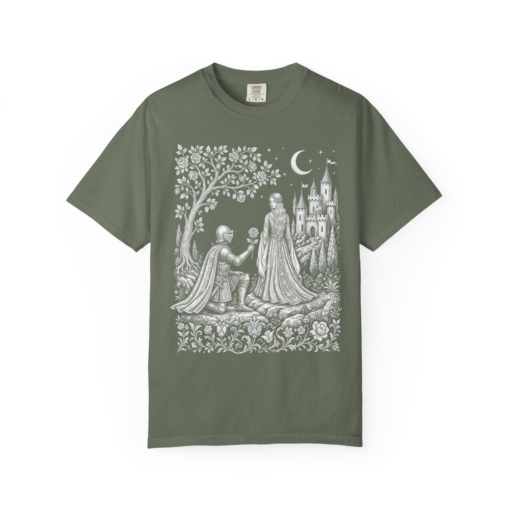 Medieval Fantasy Romance Classic Tee | Knight Lady | Alchemical Moon