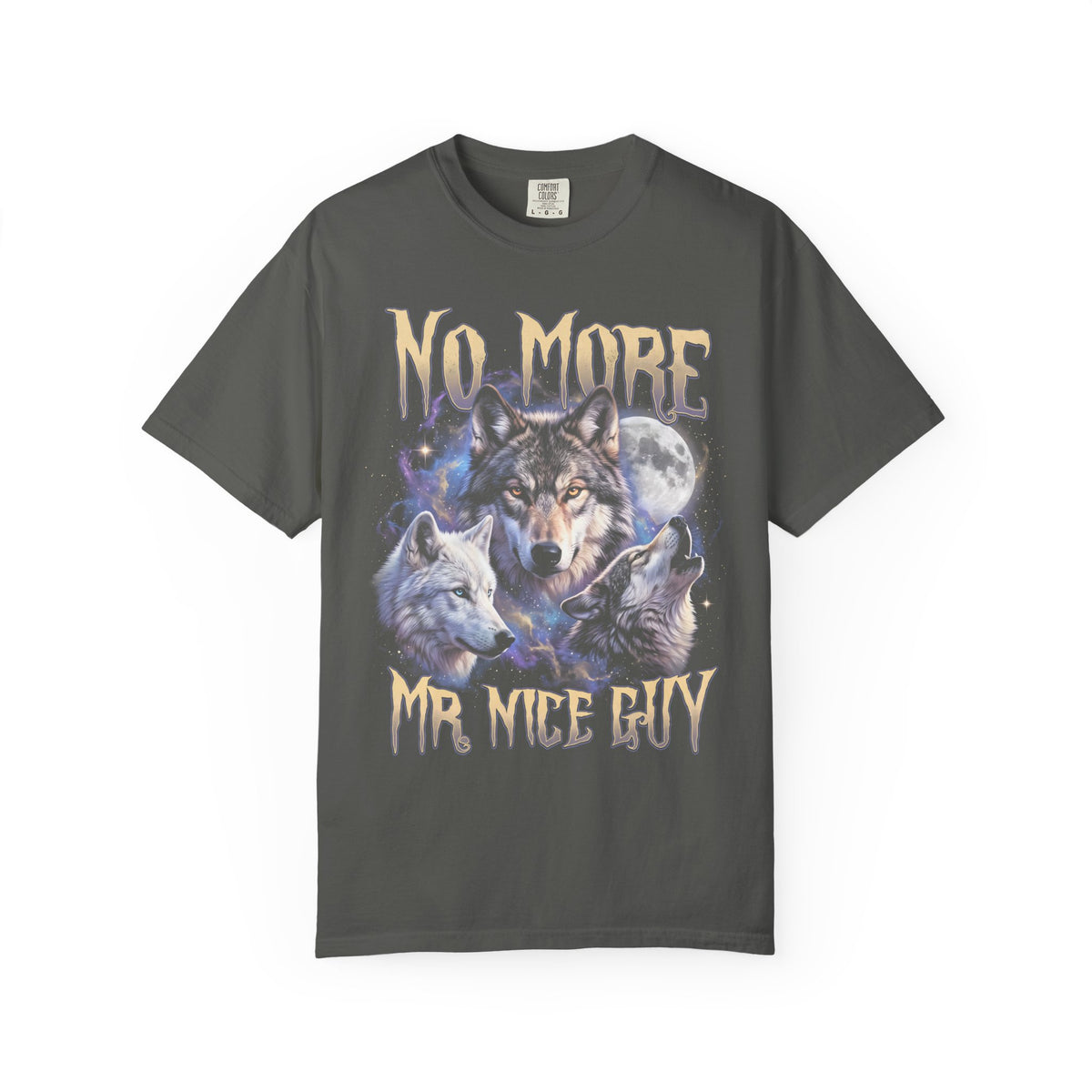 NO MORE MR. NICE GUY Classic Tee | Wolves | Cosmic Space