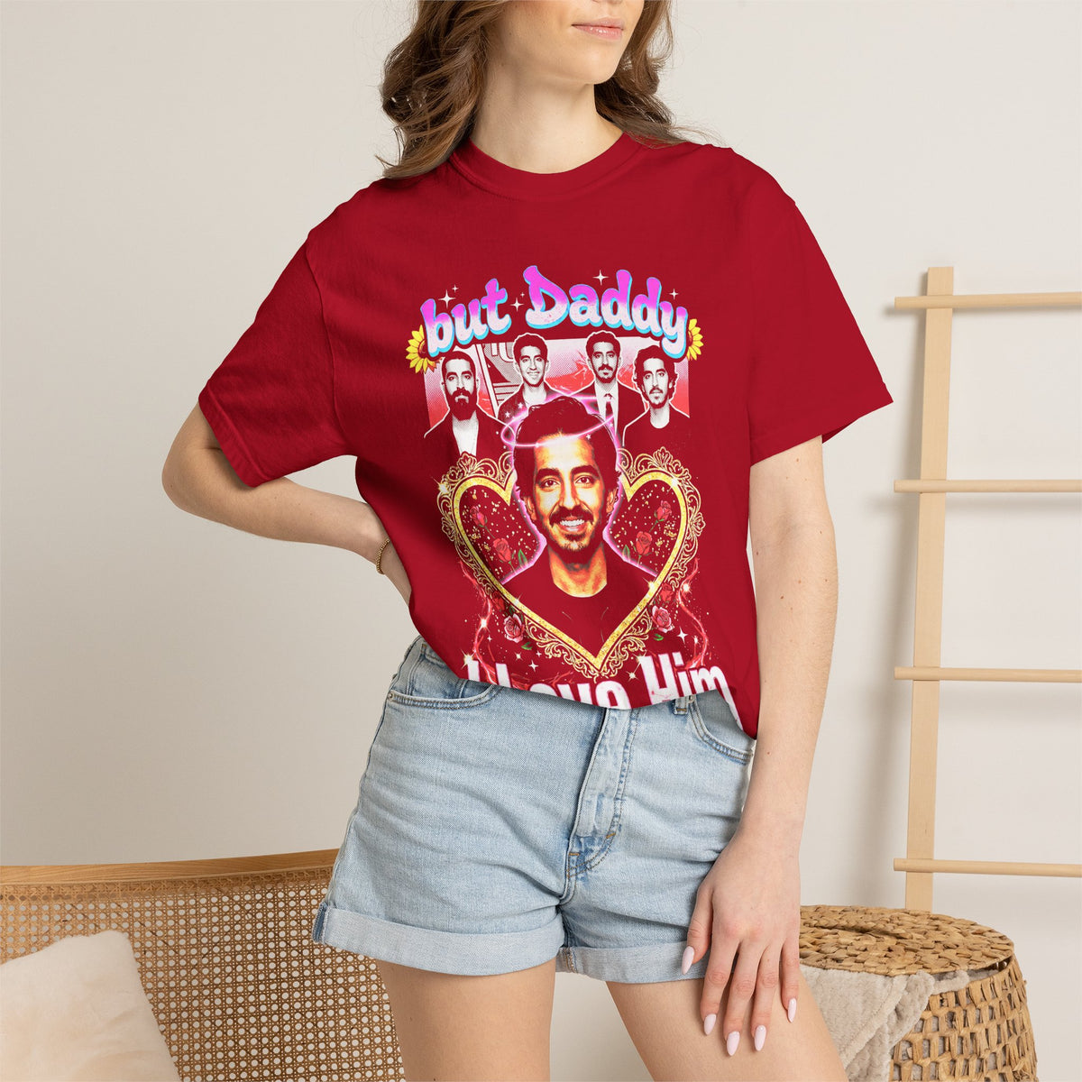 Dev Patel Classic Tee | But Daddy I Love Him | 90s Gift