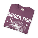 Bigger Fish Gets Fried Classic Tee | Funny Skater | Fish Meme