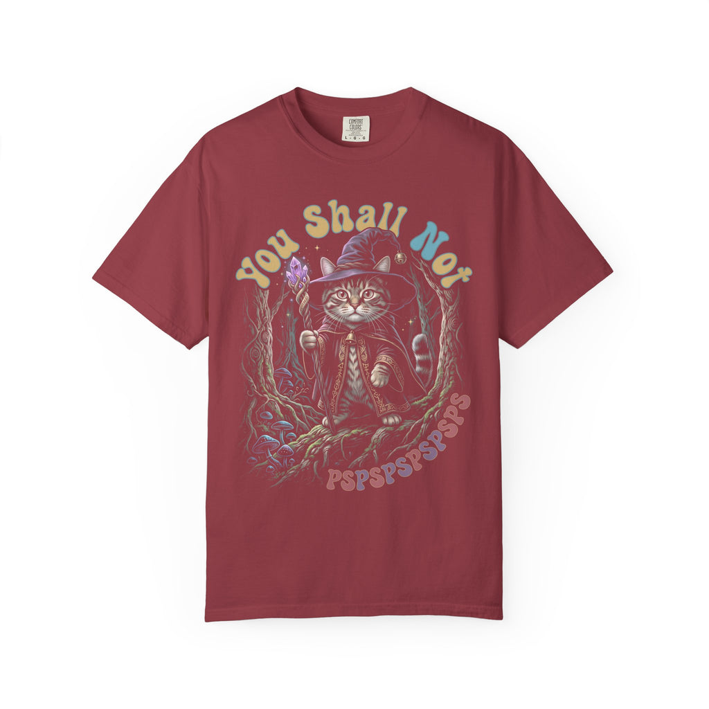 Wizard Cat Pspsps Classic Tee | Fantasy Forest | Magic Tabby