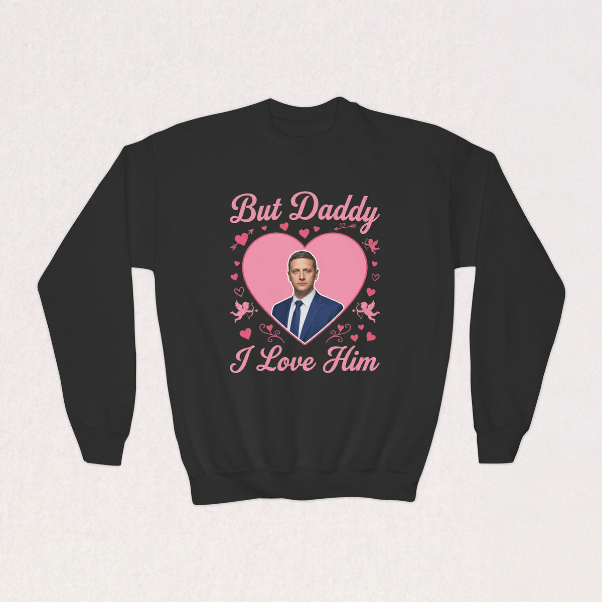 But Daddy I Love Him, Tim Robinson Kids Sweatshirt