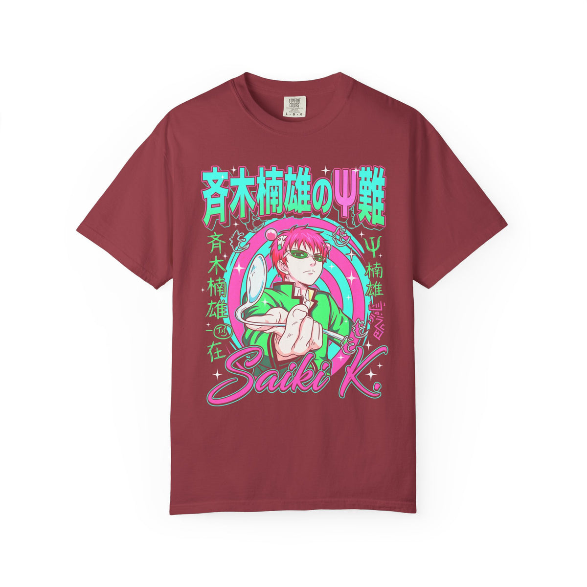 Psychic Boy Pink Hair Classic Tee | Retro Anime | 90s Vintage
