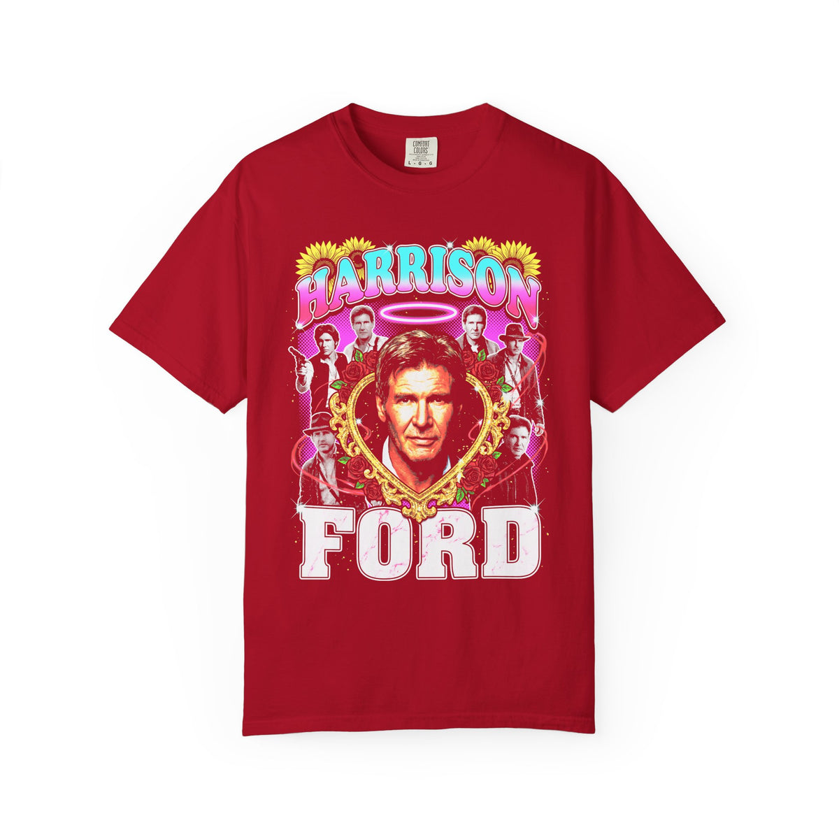Harrison Ford Classic Tee | 90s Vintage | Movie Gift