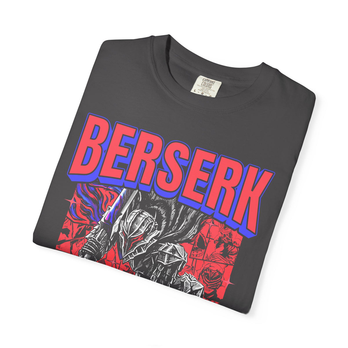 The Black Swordsman Classic Tee | 90s Dark Knight | Manga Gift