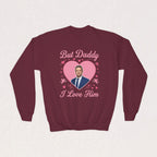 But Daddy I Love Him, Tim Robinson Kids Sweatshirt
