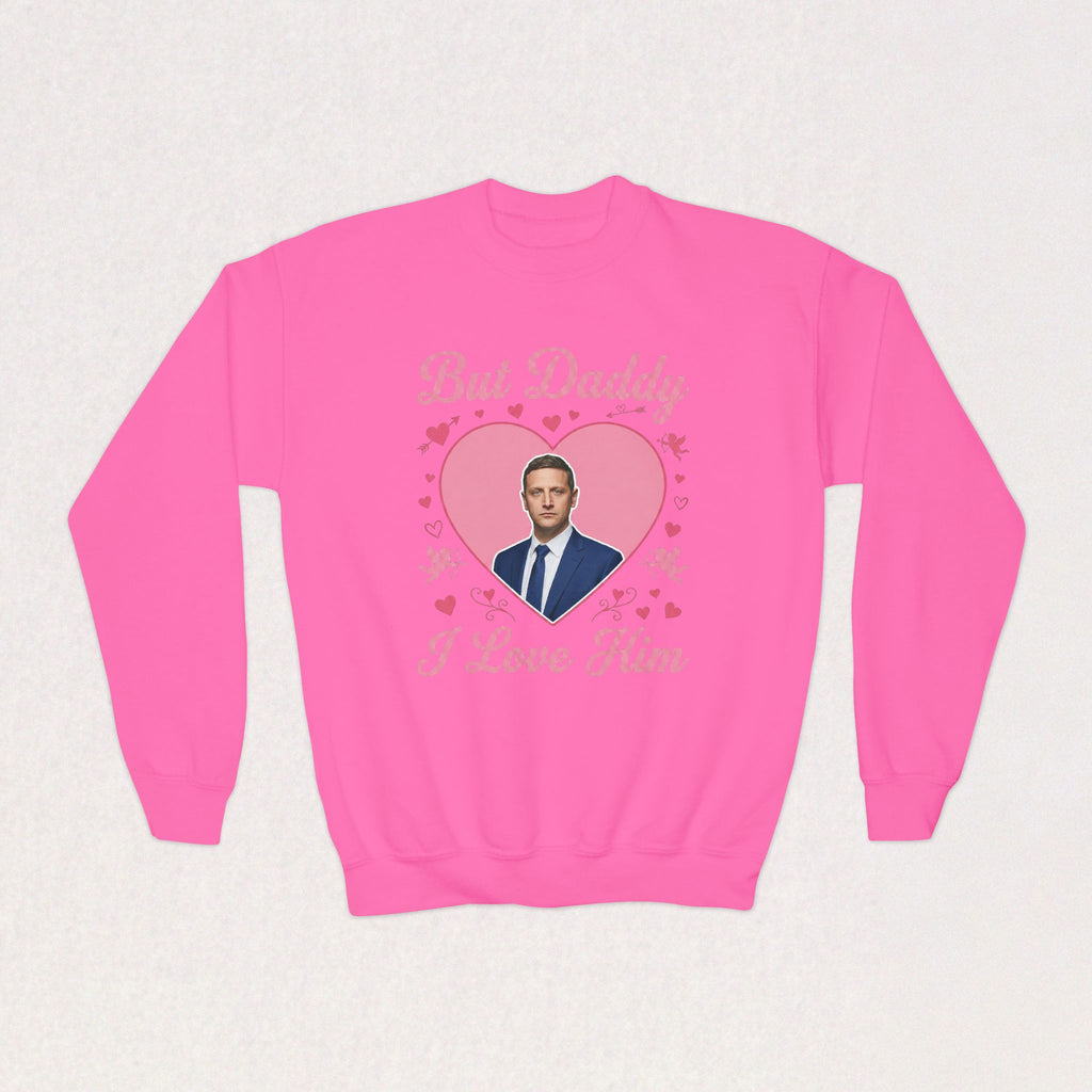 But Daddy I Love Him, Tim Robinson Kids Sweatshirt