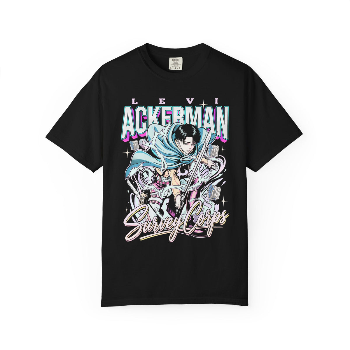 Dark Fantasy Soldier Swordsman Classic Tee | 90s Vintage