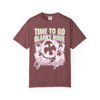 Time To Go Blanky Mode Classic Tee | Goodnight Funny Raccoon