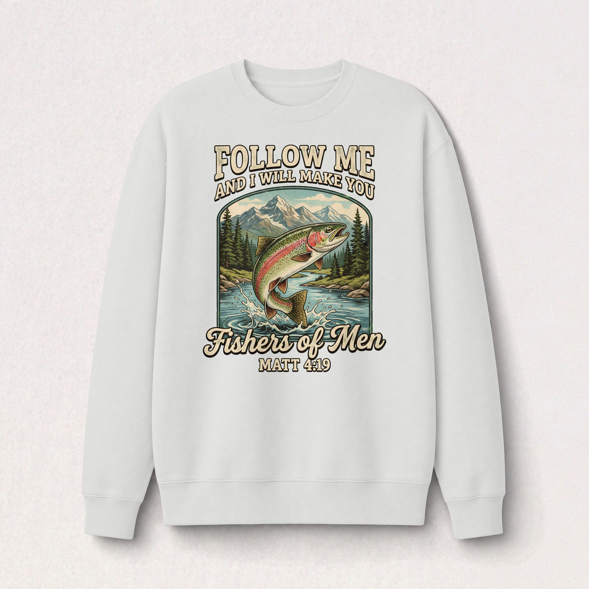 Follow Me, Fishers Of Men Matt 4 19 Heavyweight