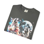 Space Raccoon Moon Classic Tee | Vintage Retro | Sci-Fi Gift