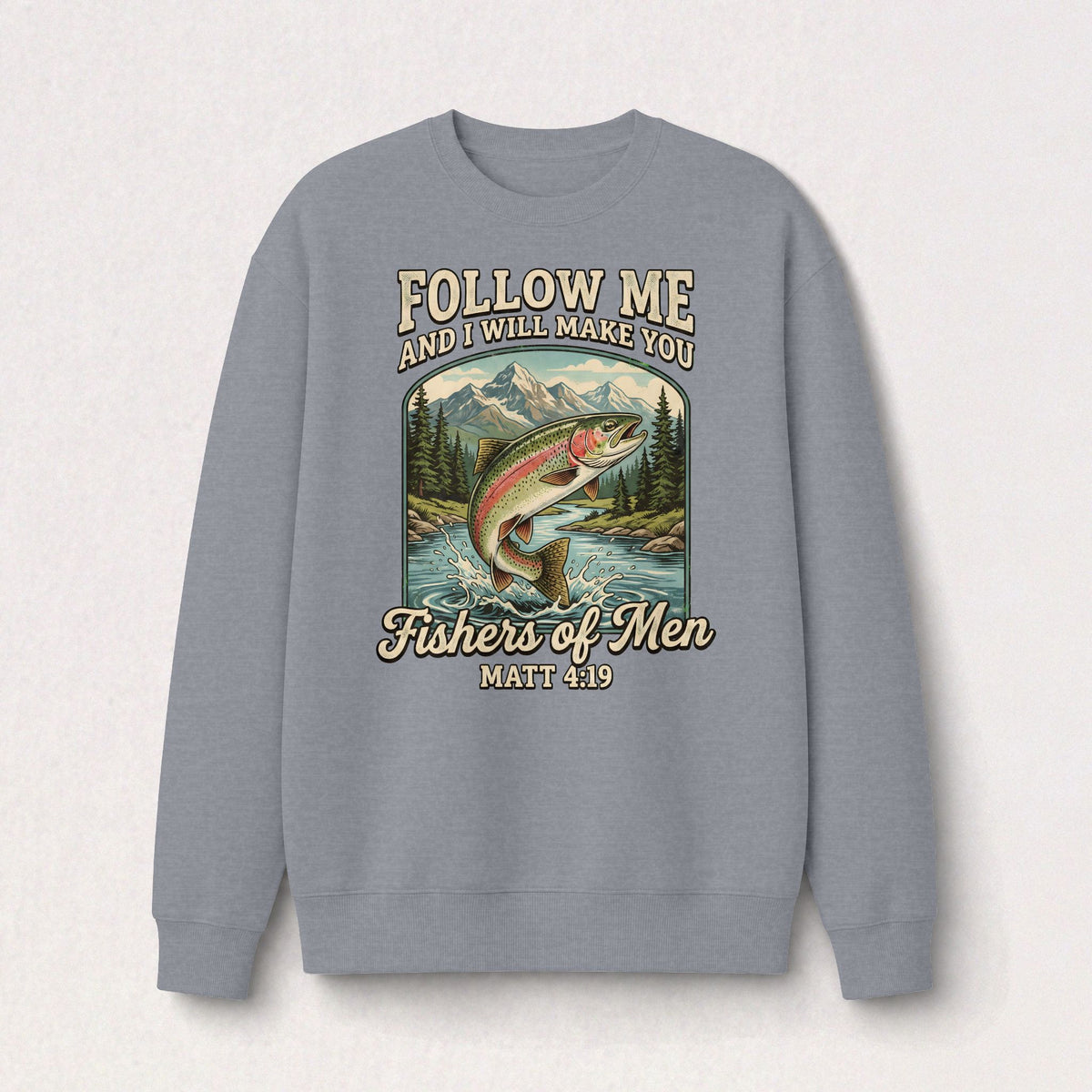 Follow Me, Fishers Of Men Matt 4 19 Heavyweight