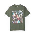 Space Raccoon Moon Classic Tee | Vintage Retro | Sci-Fi Gift
