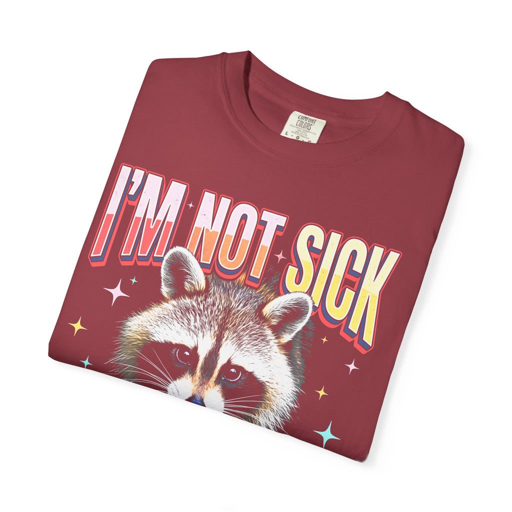 Im Not Sick Crepuscular Raccoon Classic Tee | 90s Retro Graphic