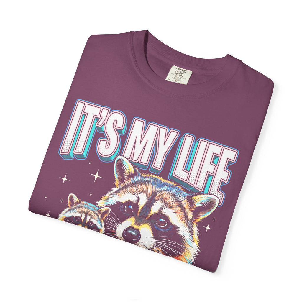 Its My Life Sabotage Myself Raccoon Classic Tee | 90s Retro