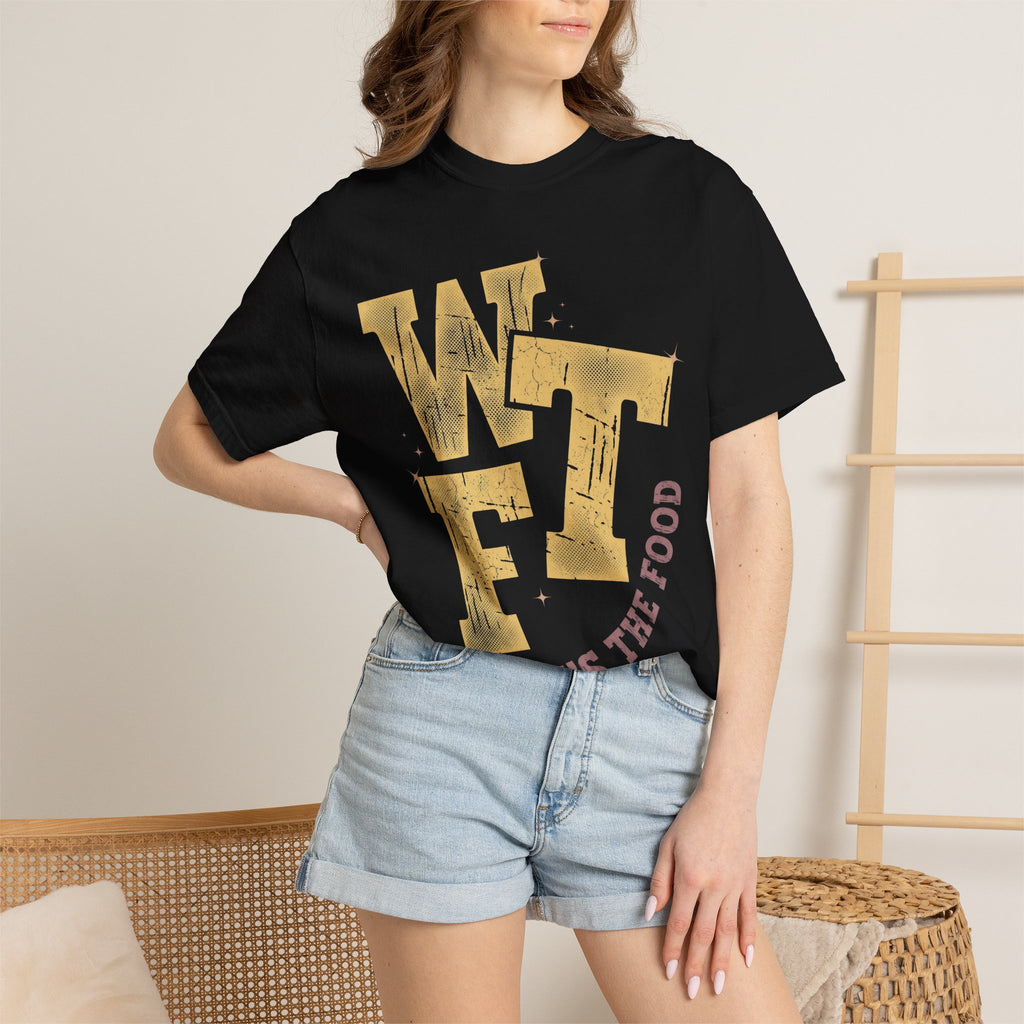 Where's The Food Classic Tee | Funny Food Quote | Retro Art