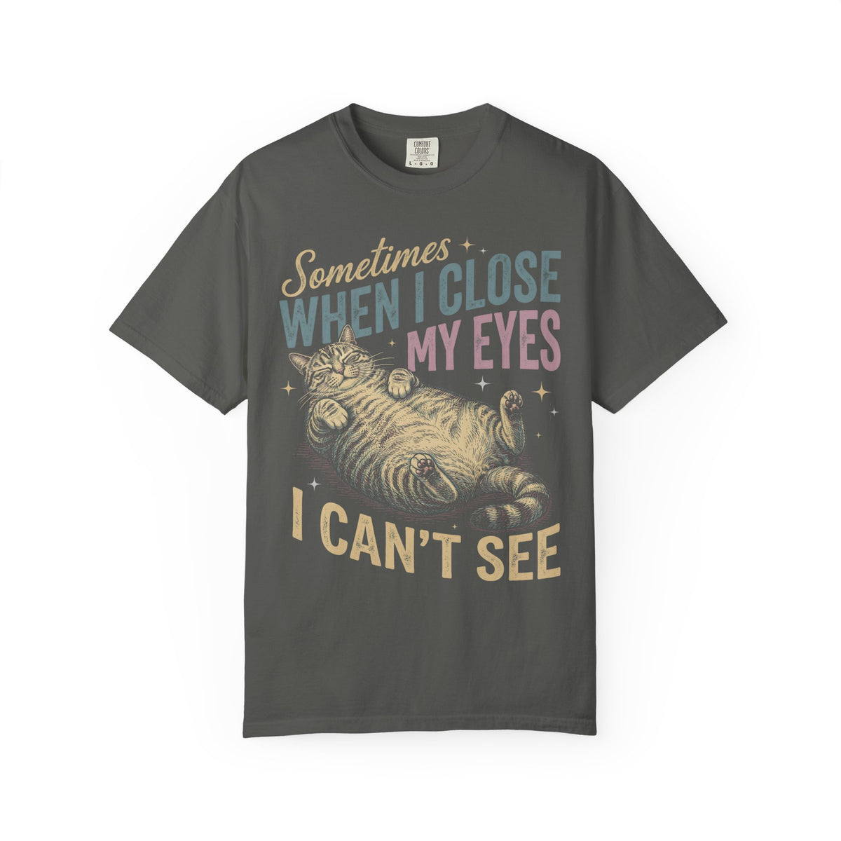 When I Close My Eyes Classic Tee | Funny Cat | Relatable