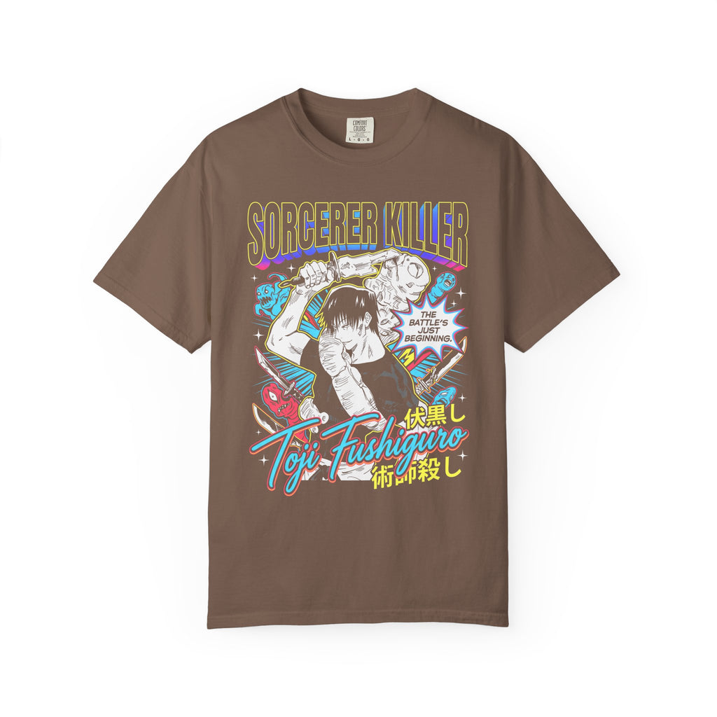 Sorcerer Killer Classic Tee | Magic Hunter | Retro Anime Gift