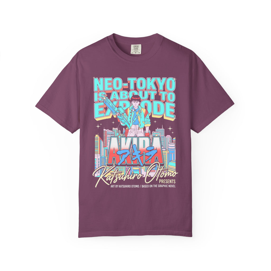 Neo Tokyo Is About To Explode Classic Tee | Cyberpunk Anime