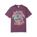 Yass Queen Slay Classic Tee | Psychedelic Cat | Kitten Art