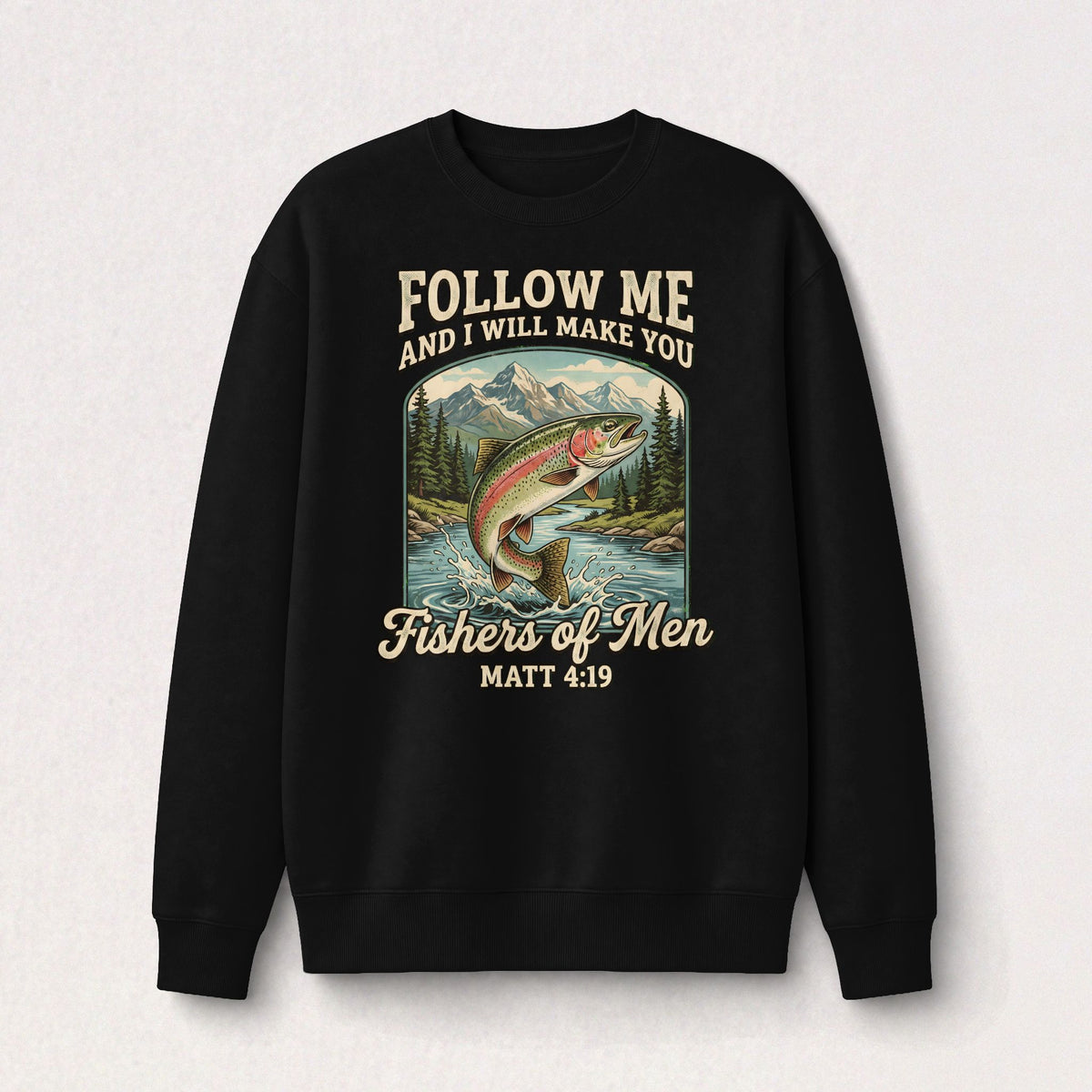 Follow Me, Fishers Of Men Matt 4 19 Heavyweight