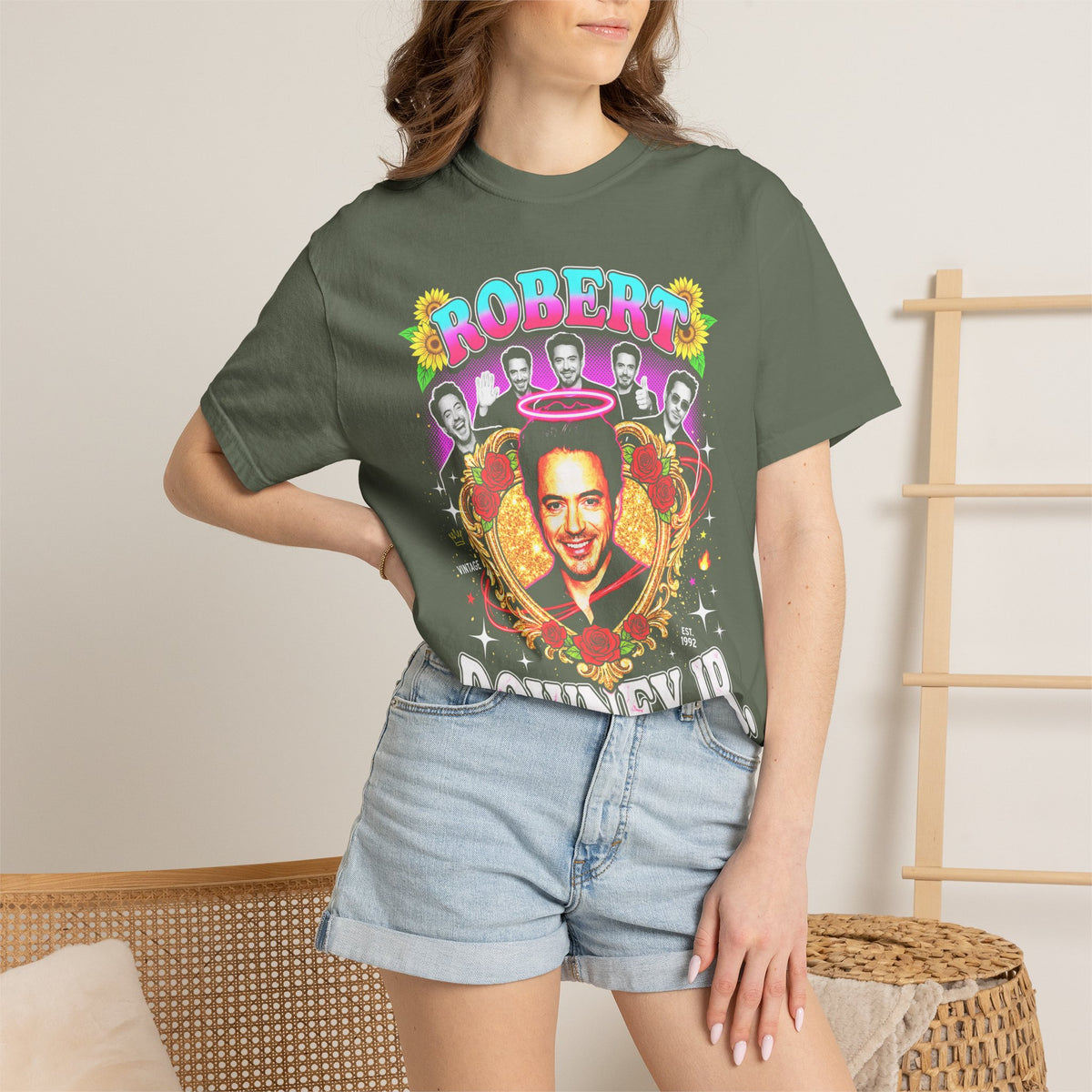 Robert Downey Jr Classic Tee | Est 1992 | Retro Actor Gift