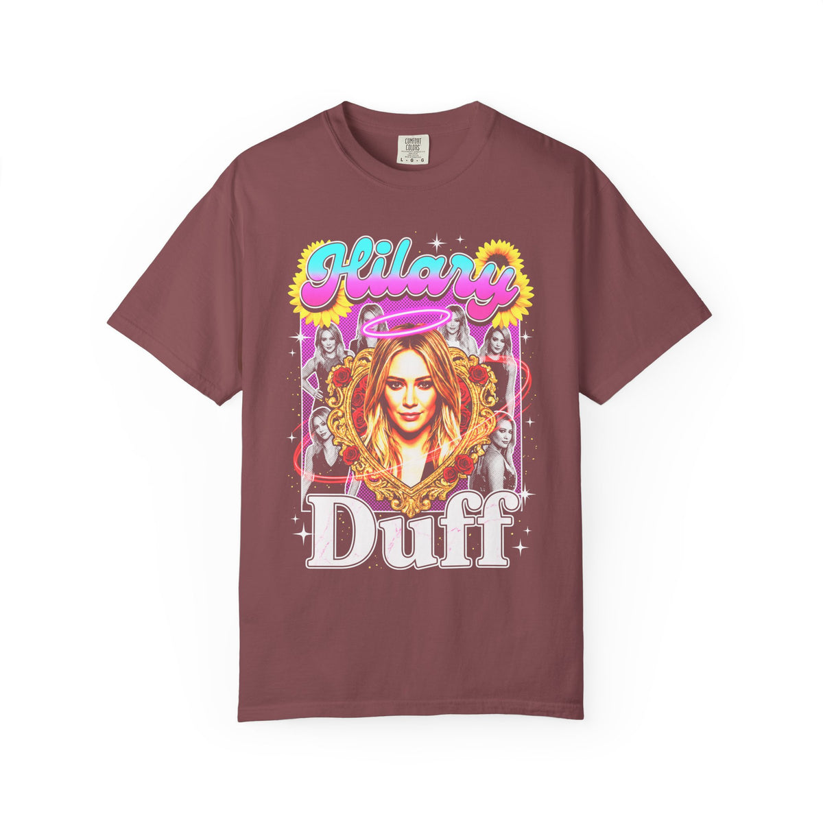 Hilary Duff Classic Tee | 90s Vintage | Pop Singer Gift