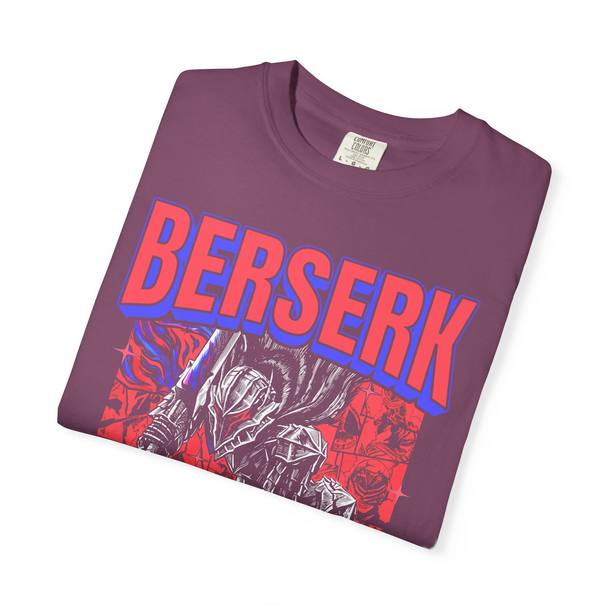 The Black Swordsman Classic Tee | 90s Dark Knight | Manga Gift