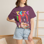 Cute Black Cat Ramen Classic Tee | Japanese Food | Retro Gift