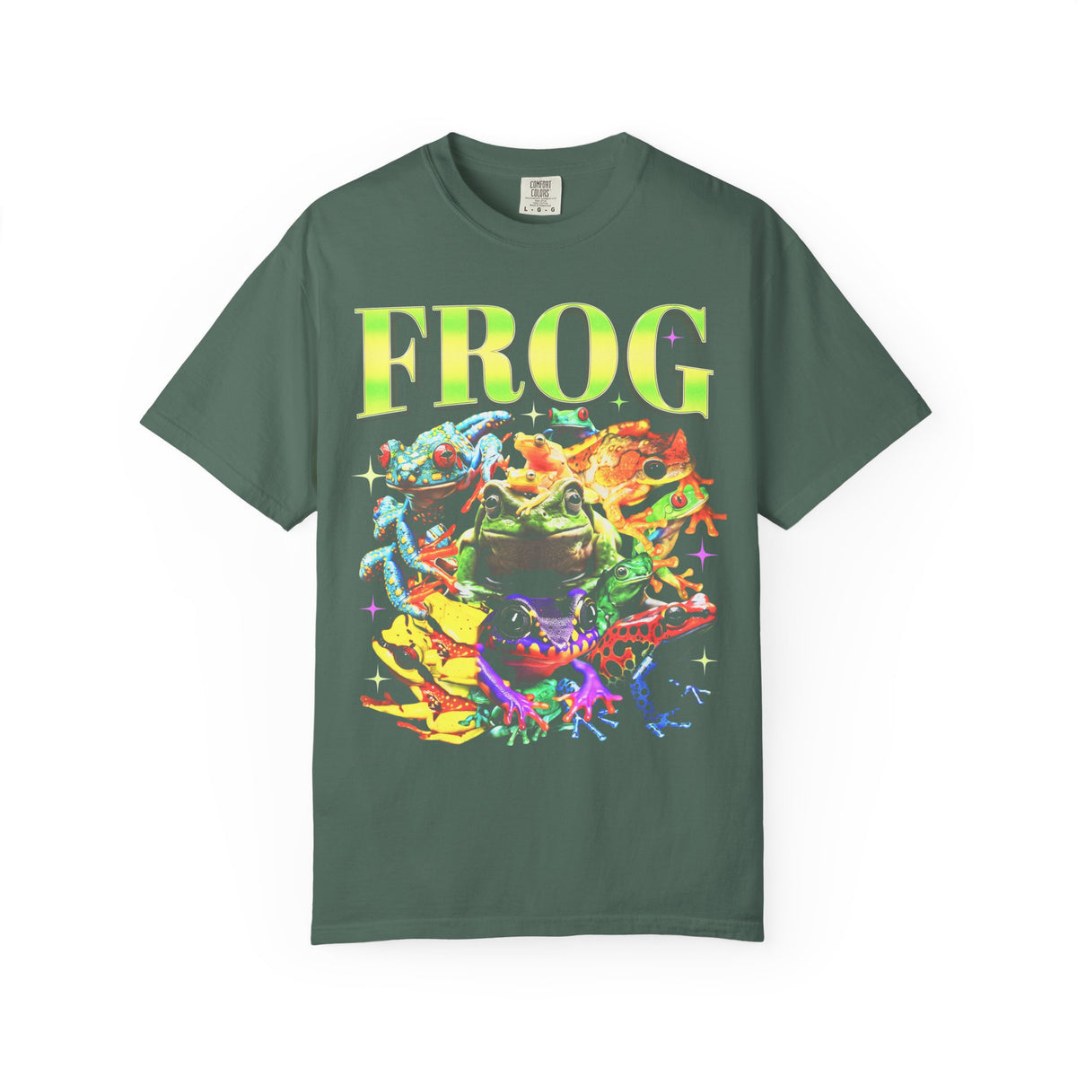Frog Animal Lover Nature Classic Tee | 90s Vintage Faded