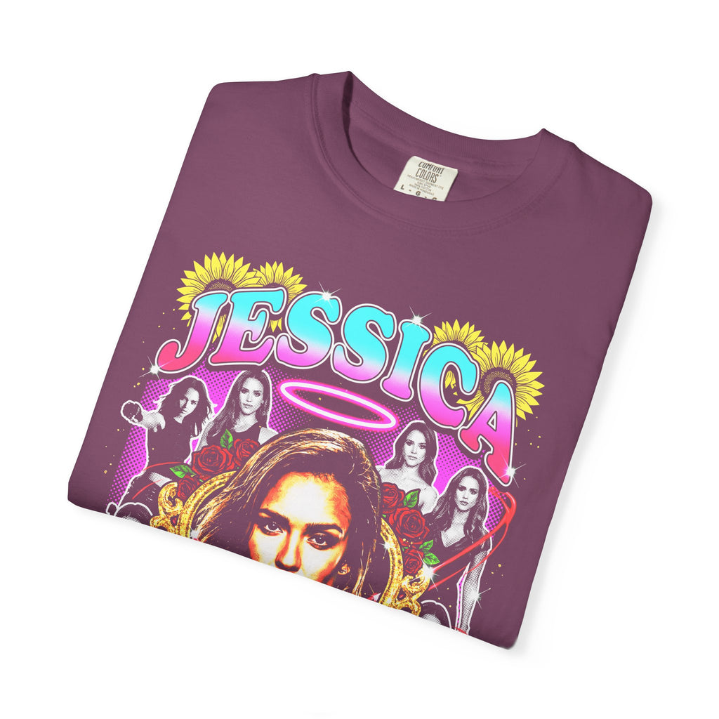 Jessica Alba Classic Tee | 90s Graphic Style | Retro Bootleg