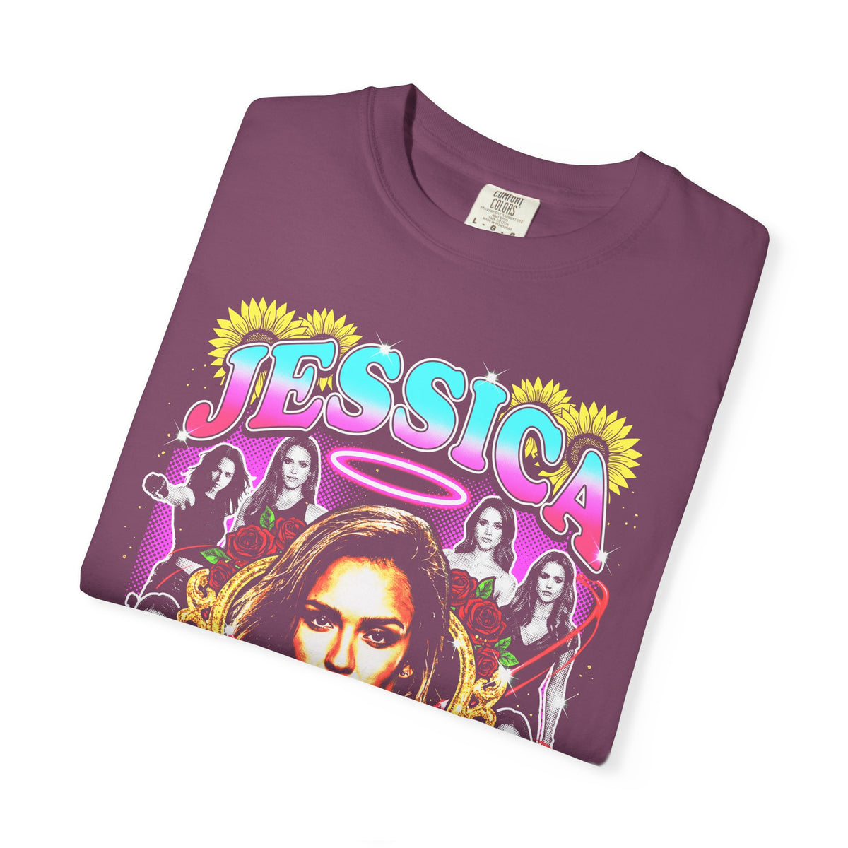 Jessica Alba Classic Tee | 90s Graphic Style | Retro Bootleg