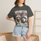 Its My Life Sabotage Myself Raccoon Classic Tee | Funny Meme
