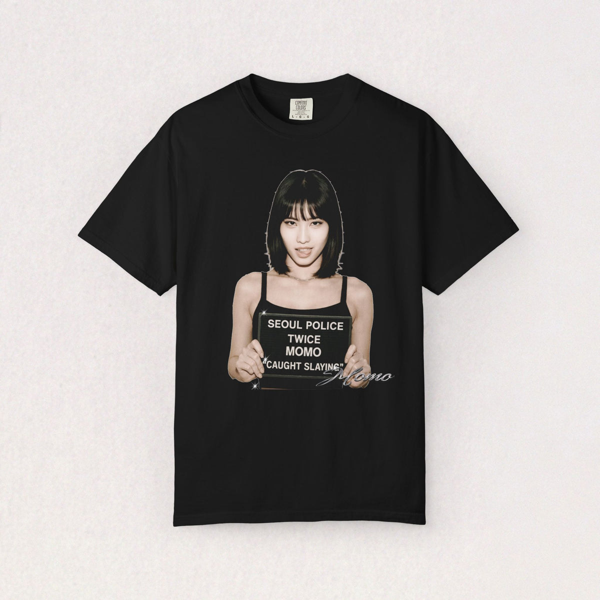 Seoul Police Mugshot Classic T-Shirt | Funny K-Pop Graphic Tee